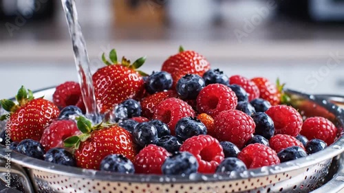 strawberries in a bowl