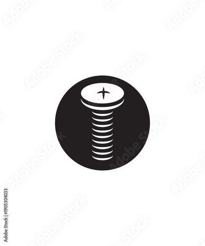 screw icon, vector best flat icon.