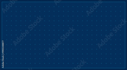 Blueprint background vector illustration. Blue lined architecture backdrop.