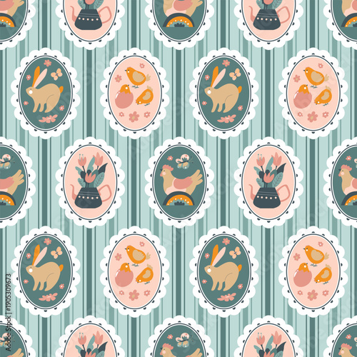 Sage Folk Easter Medallions