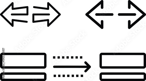 Diagram illustrating data synchronization and transfer processes with arrows and boxes