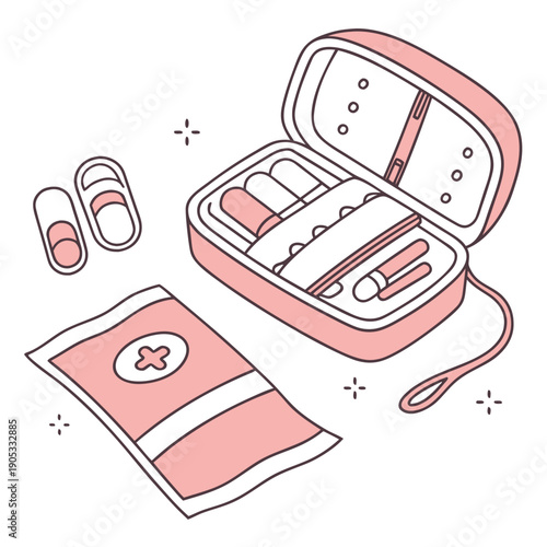 Feminine hygiene daily essentials set for personal care