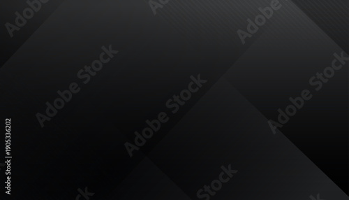 ダークトーンのミニマル幾何学背景 斜めレイヤーとグラデーションによる高級感のある抽象デザイン