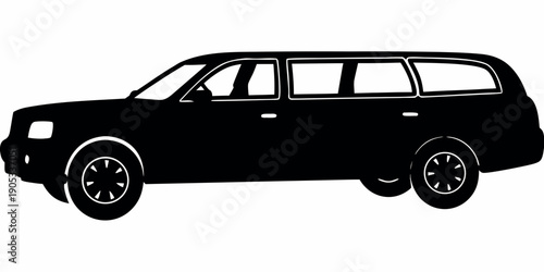 Luxury Limousine Silhouette