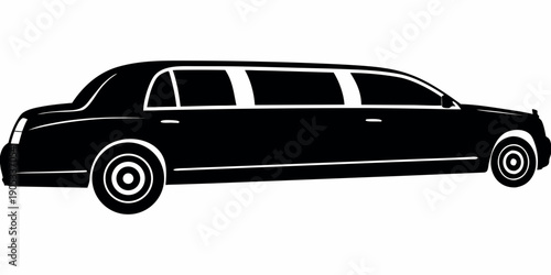 Luxury Limousine Silhouette