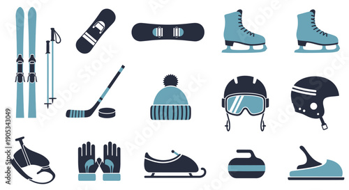 Winter Sports Equipment Collection for Active Lifestyle.