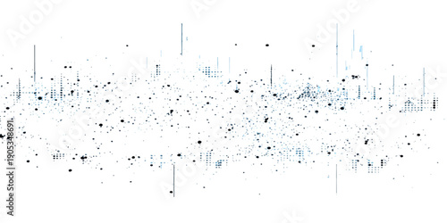 Abstract Data Network: A captivating abstract representation of a data network, showcasing interconnected lines and nodes that symbolize the digital world.