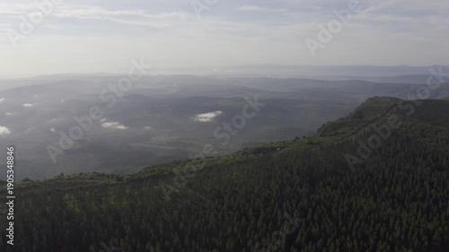 Aerial, Gods Window, Blyde River Canyon Nature Reserve, Panorama Route, South Africa