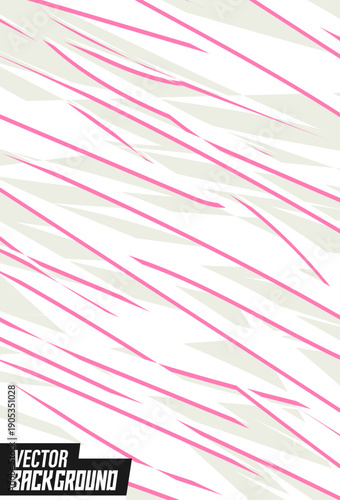 Abstract zig-zag pattern background design for a sports jersey men's uniform jersey white color
