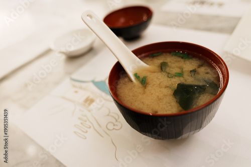 Bowl of miso soup