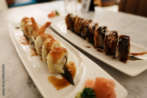 Sushi plate