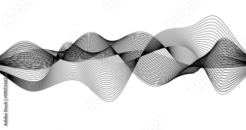 Abstract wave element for design Analog frequency track equalizer line background