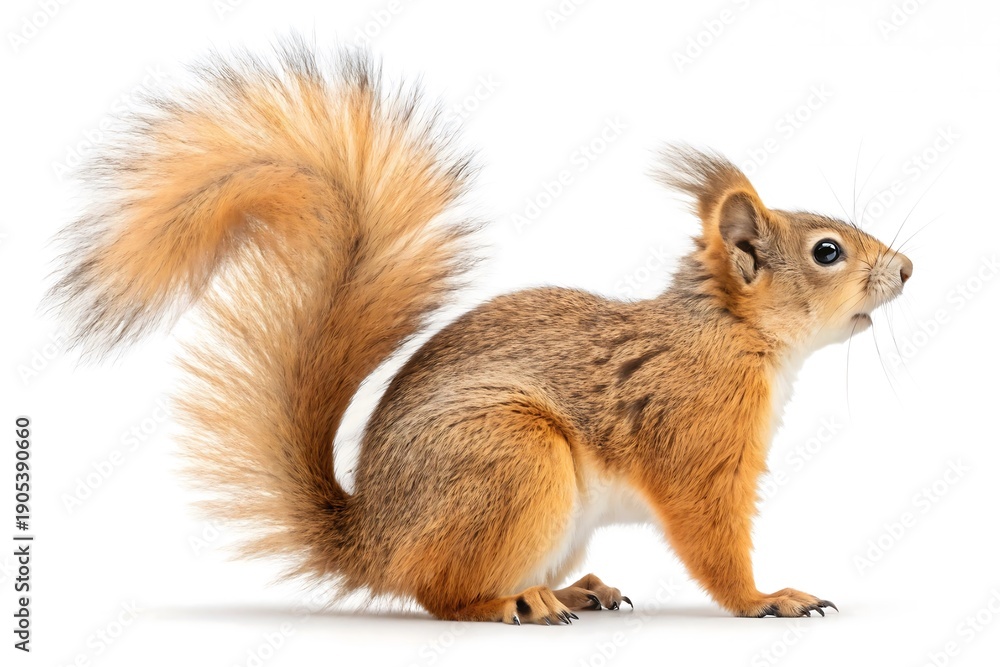 Obraz premium squirrel on a branch