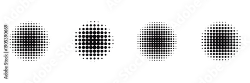 Halftone pattern background, lines shapes, vintage or retro graphic with place for your text. horizontal speed line halftone pattern with gradient effect. template for backgrounds and stylized texture