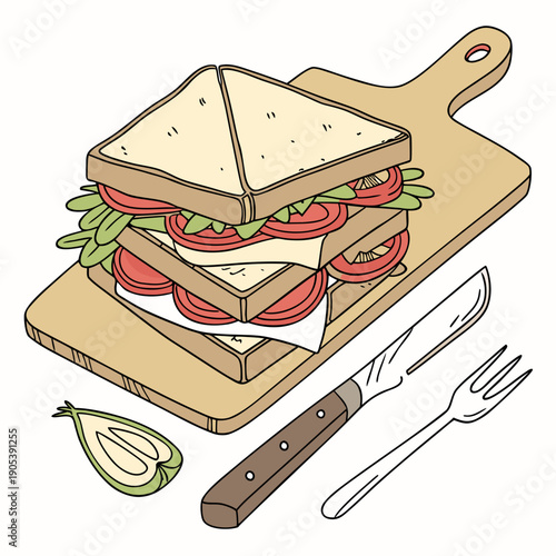 ham and cheese
