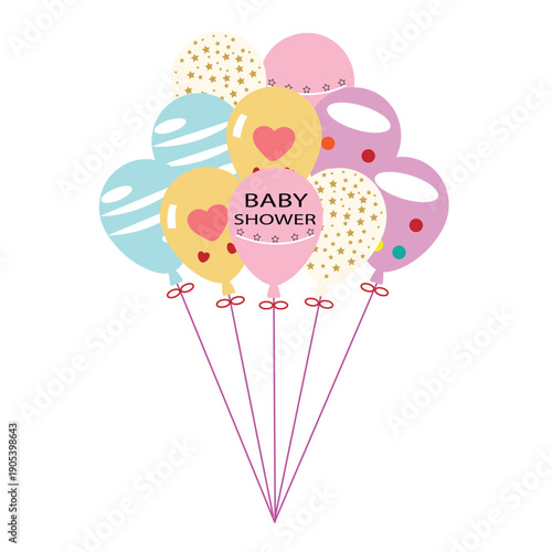 Cute Baby Shower theme Balloons