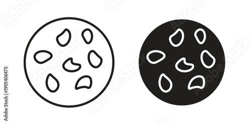 Thalassaemia icons in simple black style symbol sign for apps and website