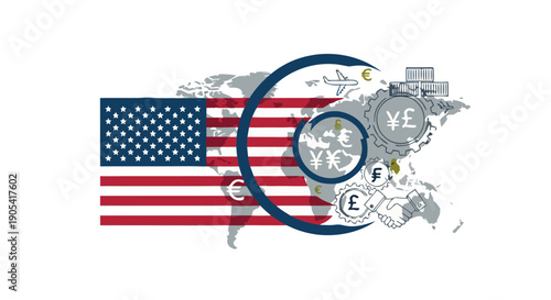 United States Economic Influence on Global Currencies and International Trade