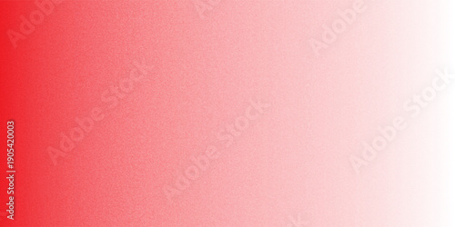 Red Gradient Background. Grainy Noise Texture. Design for Template, Social Media, Trendy, Vintage, Brochure, Banner