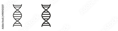 Genetic icon. Trendy stroke signs for website, apps and UI. Premium set of thin line icons.