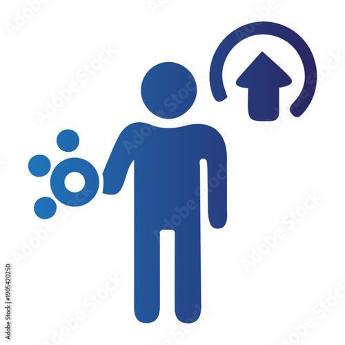 Blank White Empty Space Minimalist Page.