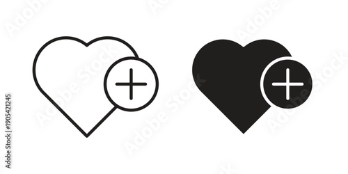 Heal icon. Trendy stroke signs for website, apps and UI. Premium set of thin line icons.