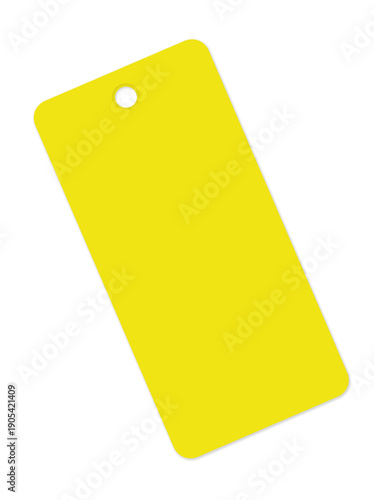 clipart étiquette jaune, PNG fond transparent