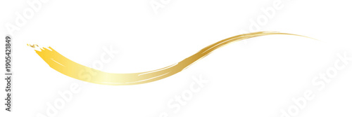 Ink Calligraphic Brush Stroke Vector, gold brush marks, gold color stain, golden brush stroke, golden texture, Set of vector sparkle golden mascara brush decor of gold  shiny foil.