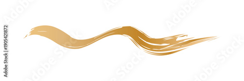 Ink Calligraphic Brush Stroke Vector, gold brush marks, gold color stain, golden brush stroke, golden texture, Set of vector sparkle golden mascara brush decor of gold  shiny foil.