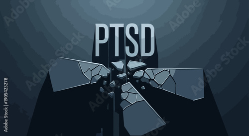 Breaking chains of ptsd: a powerful symbolic design of overcoming trauma
