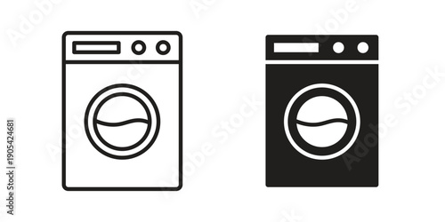 Laundry icon. Trendy stroke signs for website, apps and UI. Premium set of thin line icons.