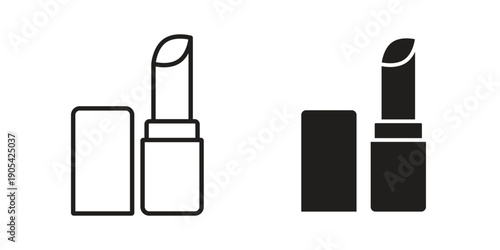 Lipstick icon. Trendy stroke signs for website, apps and UI. Premium set of thin line icons.