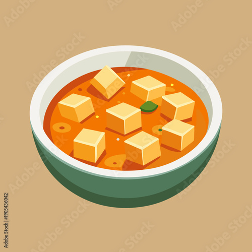 Paneer Butter Masala Indian Food Dish