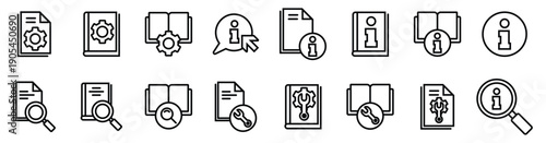Identity, Profile, and File Management Icon Pack