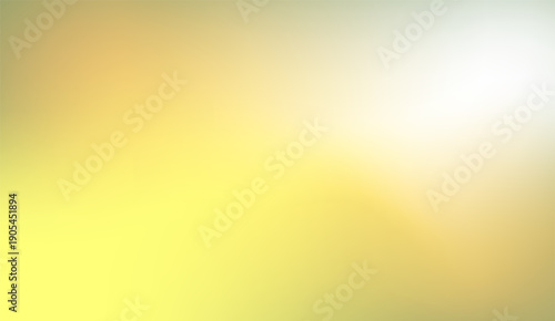 Abstract soft yellow and white gradient background. 

Ethereal golden light blur for graphic design. Minimalist sunny glow textured backdrop

. Warm summer morning atmosphere abstract
