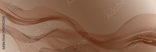 Elegant beige-brown wavy pattern, ideal for cosmetics and SPA related themes. Eps 10