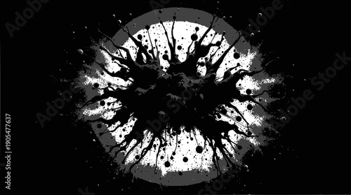 A dark background with no discernible features or elements, creating a minimalist and abstract composition.