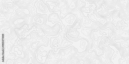 ১. Elegant Abstract Contour Topographic Map Design with Smooth Flowing Elevation Lines and Detailed Terrain Relief Pattern
White Layered Paper Wave Texture Background with Modern Minimal Geographic La