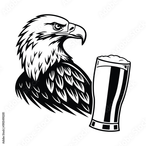 A stark minimalist image featuring a partial view of a black feathered wing against a white background