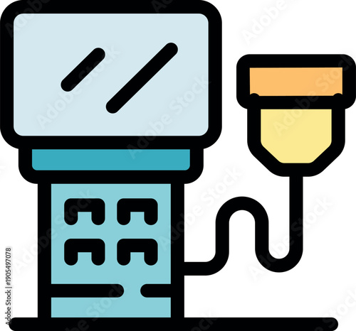 Ultrasound machine displaying fetal development, used in pregnancy monitoring and healthcare