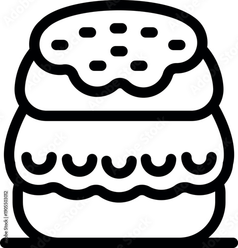 Layered burger with sesame seeds and sauces, representing a classic fast food meal