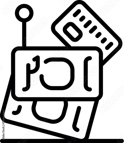 Pos terminal processing a credit card payment, symbolizing modern cashless transactions in retail and finance
