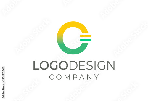 Creative 'C' Logo Design for a Company Focusing on Branding and Visual Identity