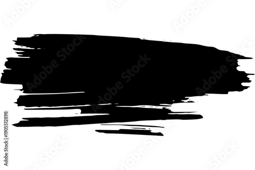 A black brush stroke graphic element on a clean background viewed from a straightforward perspective, Untitled (9 x 6 in) (7).svg reference