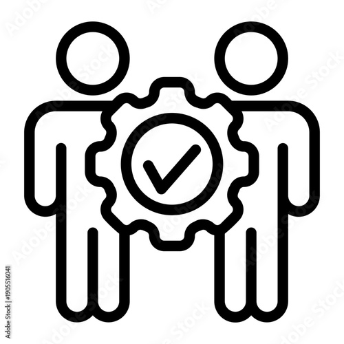 Employee Onboarding Workflow Icon