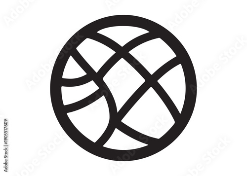 volleyball logo silhouette vector, sports ball logo silhouette vector illustration, handball volleyball silhouette vector logo, sports balls and equipment logo vector silhouette on white background