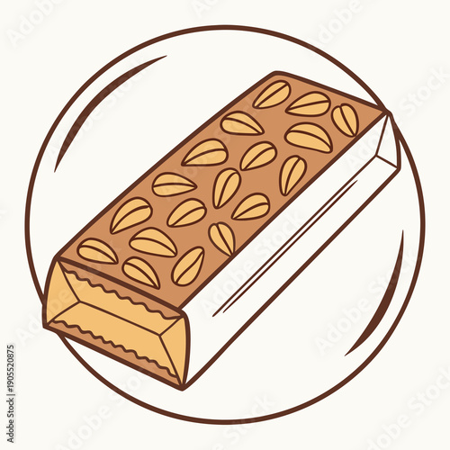 Small snacks egg granola bar for hunger pang  