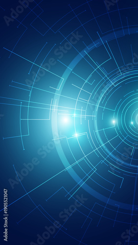 concetto, tecnologia futuristica, connessioni, digitale, informatica, energia,  hi tech, 