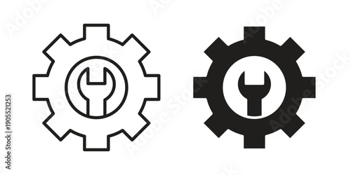 Project Development icon linear style symbols for mobile concept and web design.