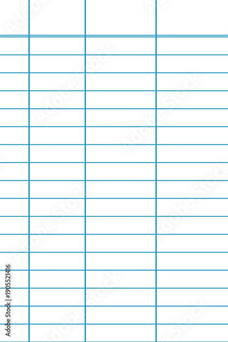 Texture of graph paper light blue Grid line paper sheet. Sheet graph paper background. Architect background. Millimeter paper sheet grid